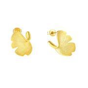 Boucles d’oreilles en argent 925 plaqué or 14 carats - GHOST MIRACLE